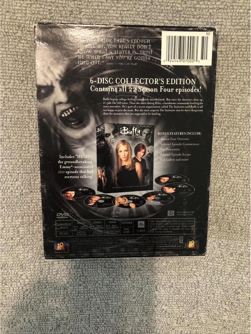 Buffy the Vampire Slayer DVD Collection. Complete Season Four And Season Six. - Picture 2 of 16